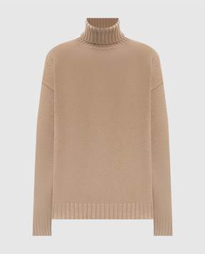 Dolce&Gabbana Коричневый свитер из шерсти FXM30TJCVP1