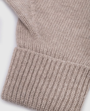 Woolrich Серые перчатки из кашемира CFWWAC0179FRUF0668