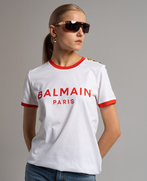 Balmain Коричневые солнцезащитные очки Major с логотипом BPS147C142