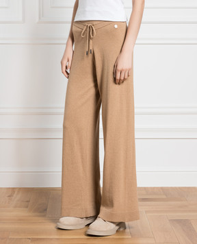 Woolrich Коричневі штани з логотипом CFWWTR0159FRUF0603