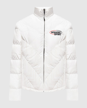 Missoni Белая куртка с логотипом SS23WC08BW00OW