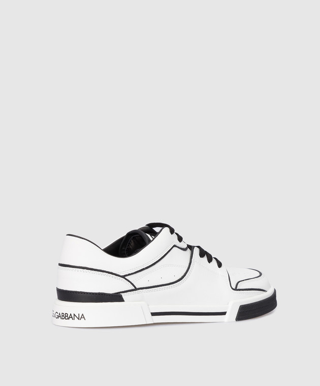 Dolce&Gabbana Білі шкіряні кросівки DA5090AY9533738 зображення 3