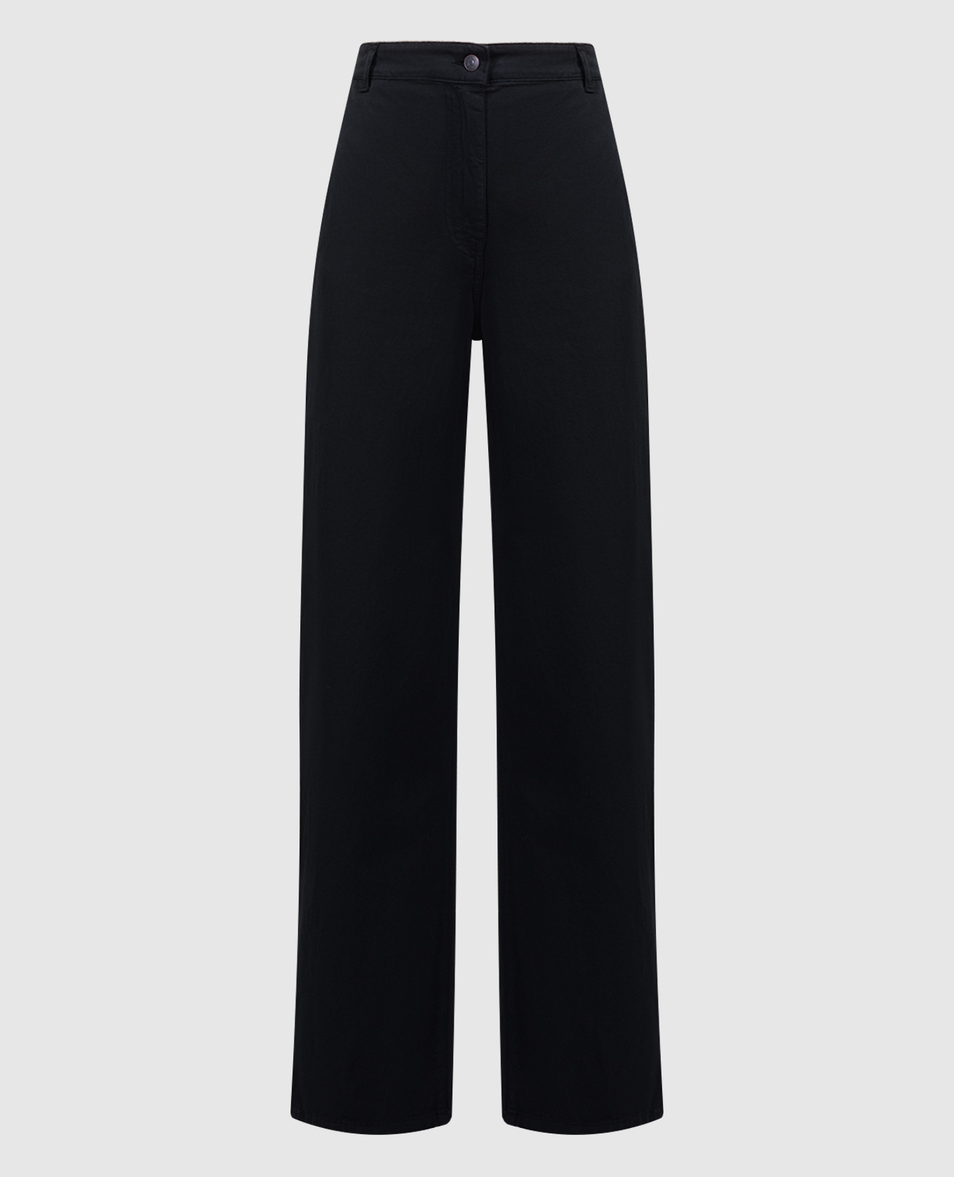 Delton black jeans made of wool