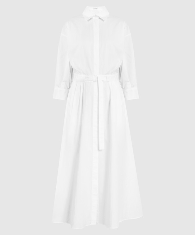 Loro Piana Біла сукня-сорочка міді Irma FAM1291