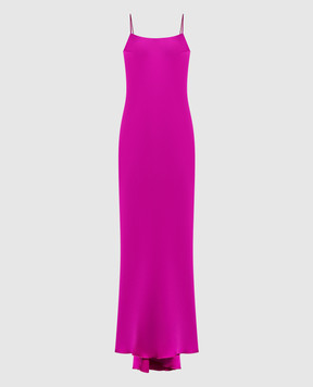 The Andamane Розовое платье макси Ninfea с открытой спиной T140130ATNP171