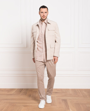 Brunello Cucinelli Бежева куртка MD4796871