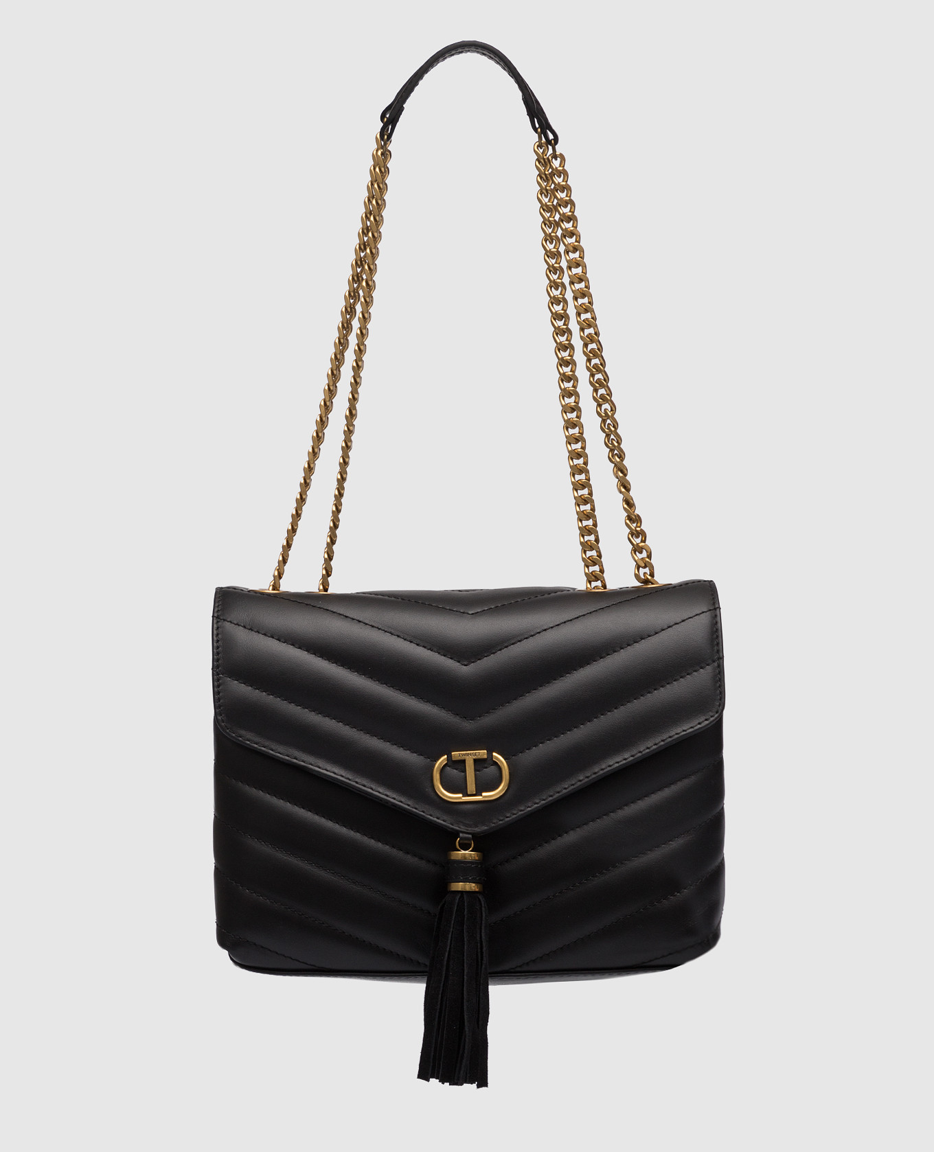 

Черная кожаная сумка-мессенджер Dreamy, Черный, Сумки-мессенджеры