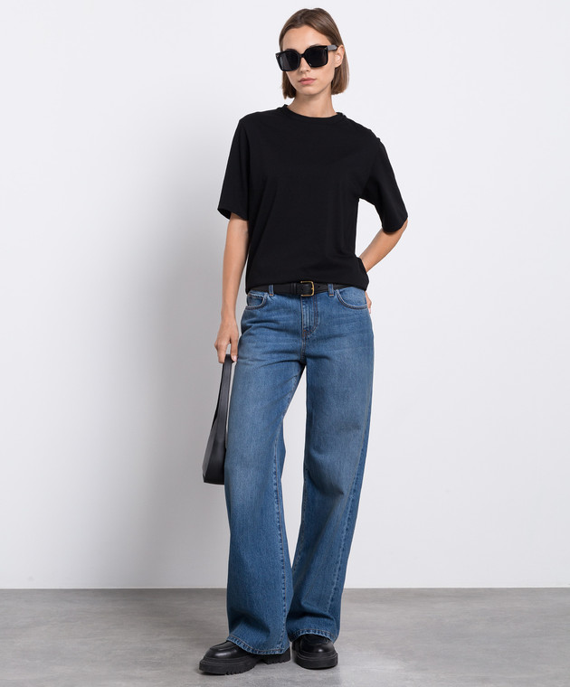 The Row Chiara black t shirt 5739K220 buy with Luxembourg