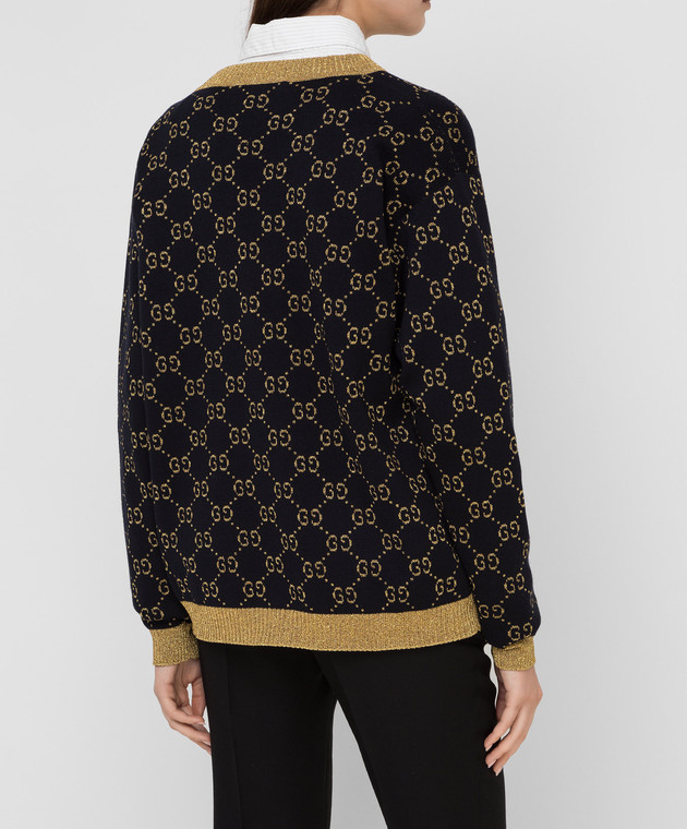 Gucci Черный кардиган 529193X9W83 изображение 4