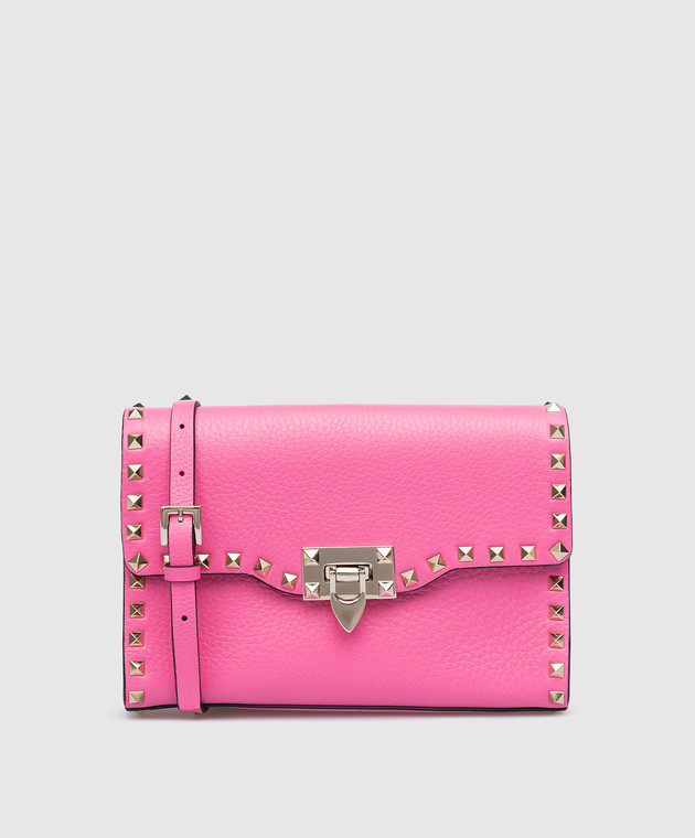 Valentino Рожева шкіряна сумка через плече. XW2B0181VSF