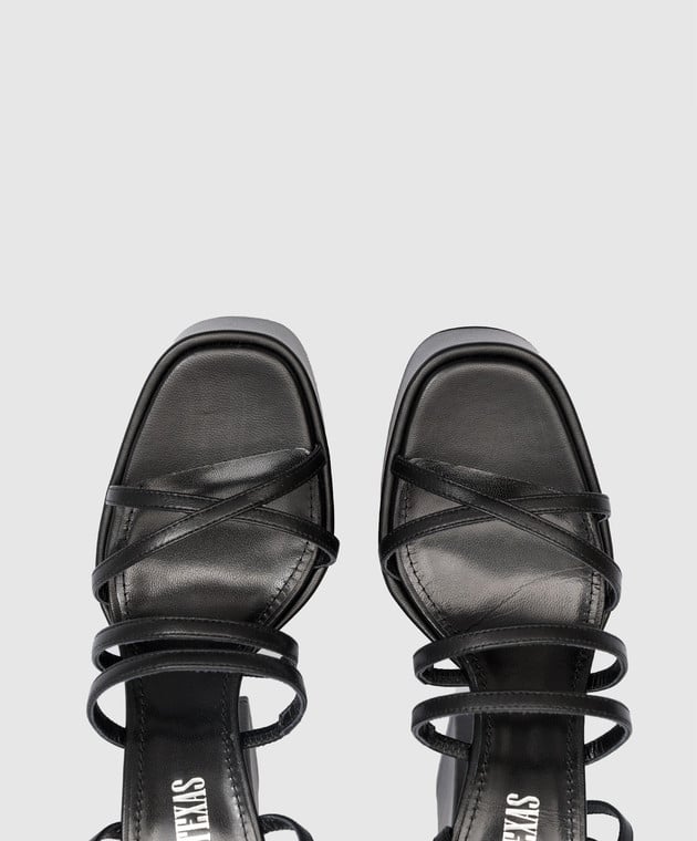 Paris Texas Evita black leather sandals PX974XLTH3 image 4