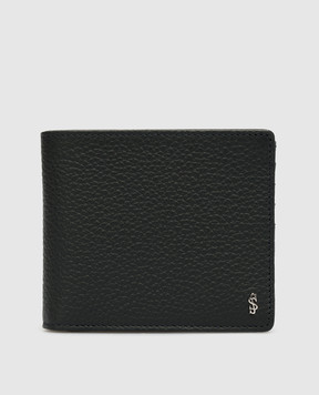 Serapian Серый кожаный портмоне с логотипом SRCACMSL623911K020