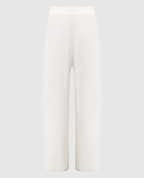 Allude Білі штани з кашеміру 22511165