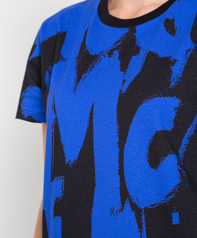 Alexander McQueen - T-shirt with McQueen Graffiti print