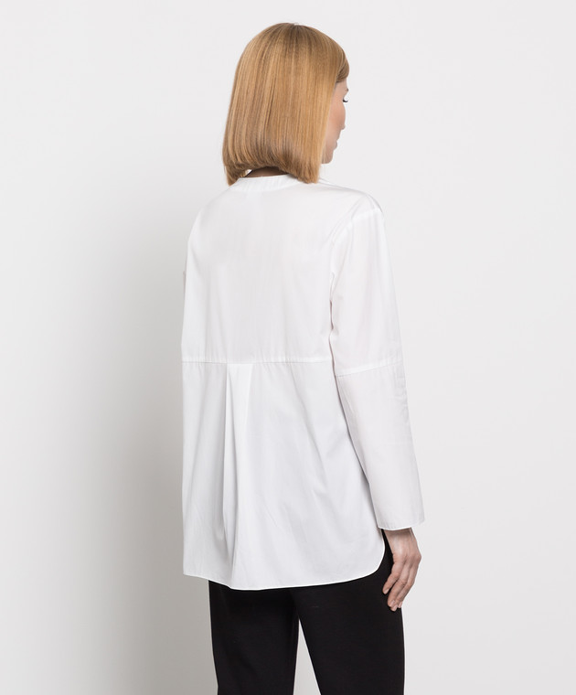 Max Mara Біла блуза Cincin CINCIN зображення 4