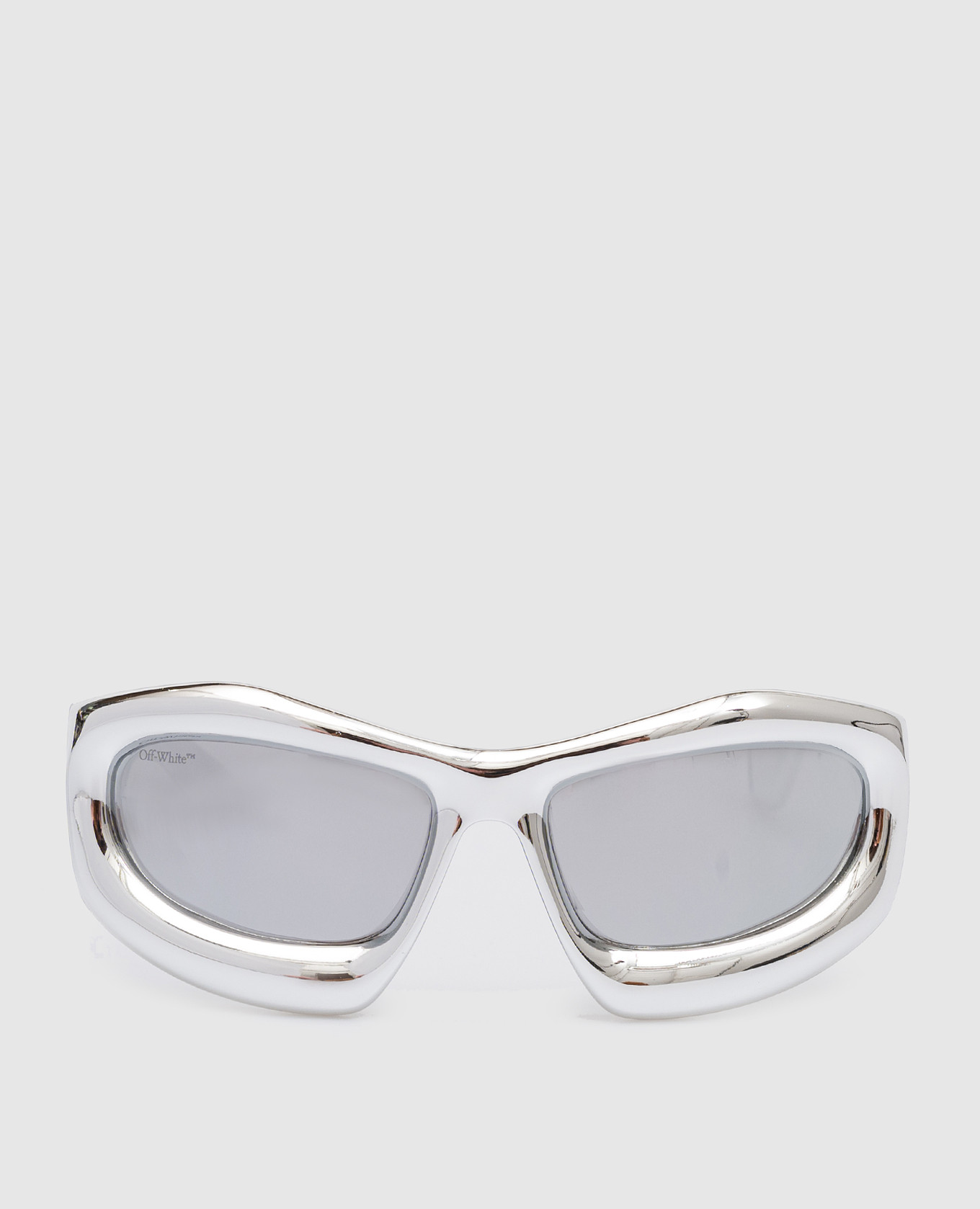 Сріблясті сонцезахисні окуляри Katoka з ефектом металік