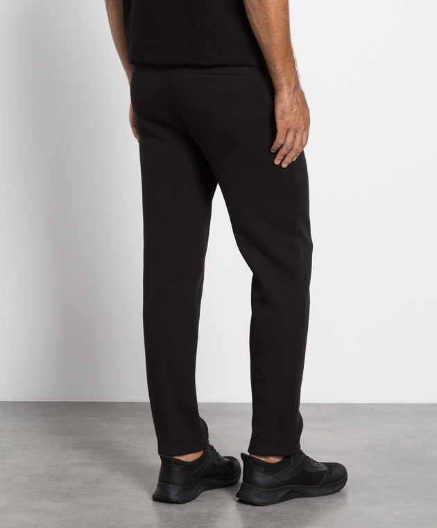 Mackage Чорний спортивний штани Jamil з логотипом JAMIL зображення 4