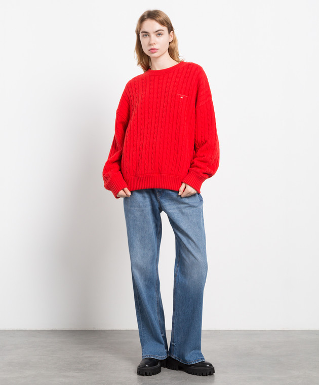 Alexander Wang Red sweater in a pattern UKC3211030 image 2