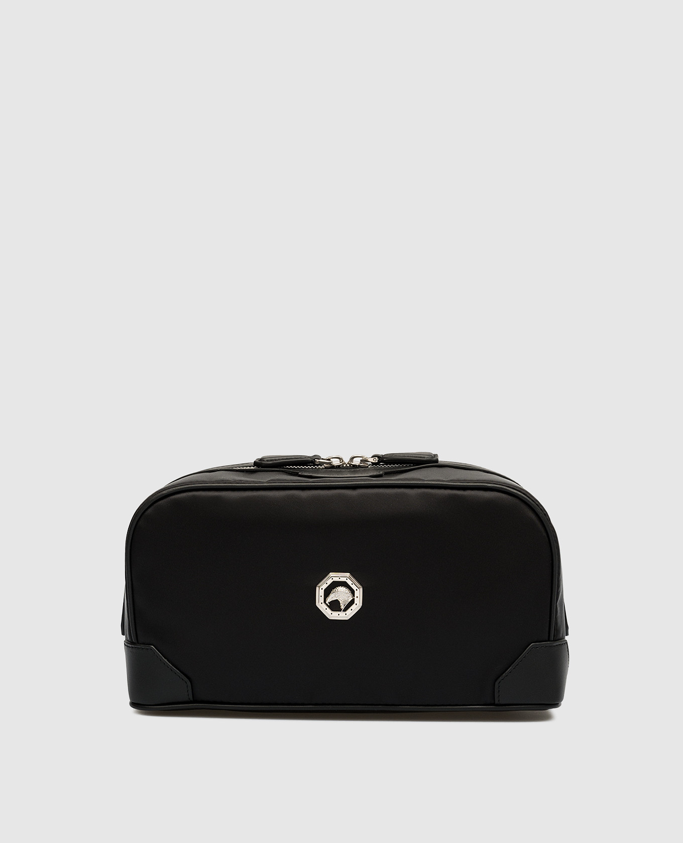 

Черный несесер с логотипом, Несессеры