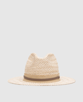 Peserico Плетений капелюх з ланцюжком моніль S36140C009880