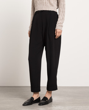 Brunello Cucinelli Черные штаны MA029P7941
