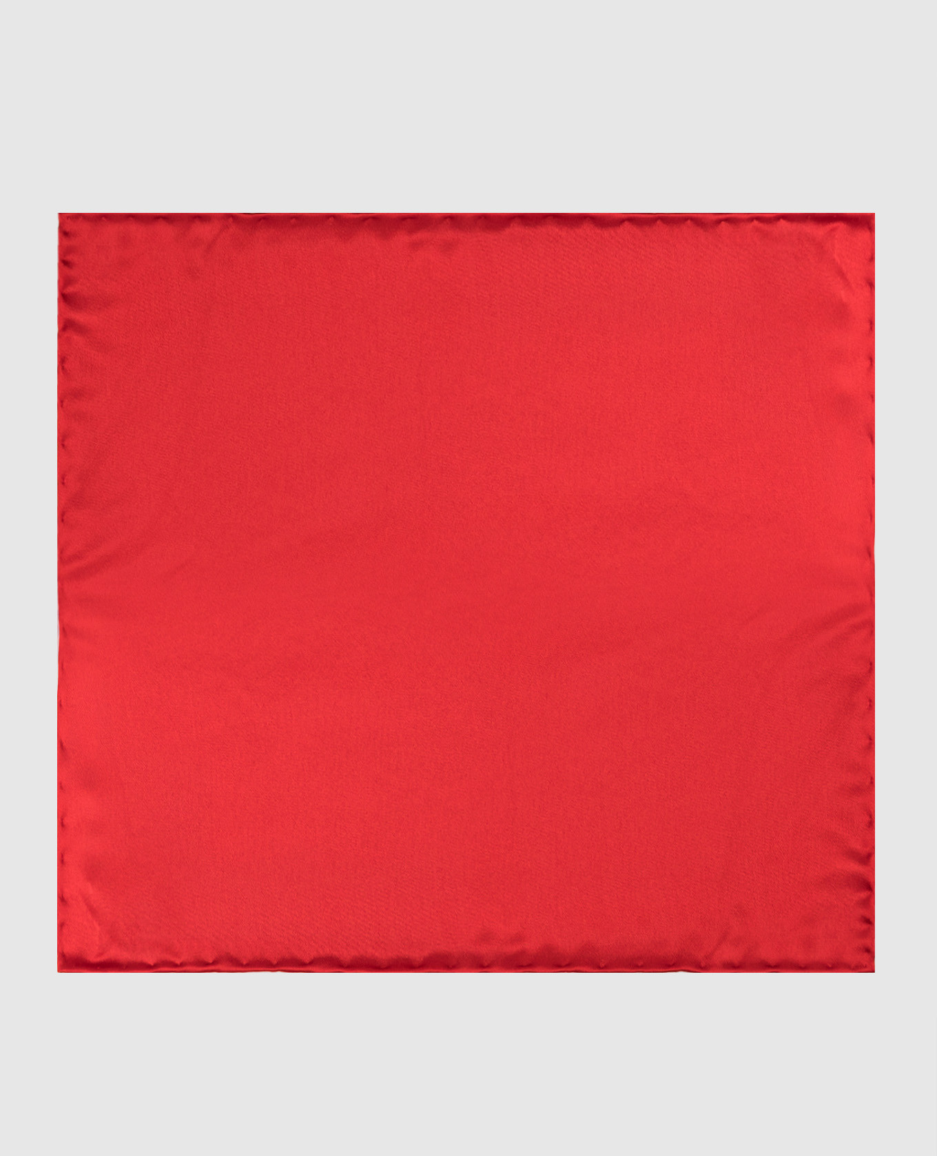 Детский красный платок-паши из шелка