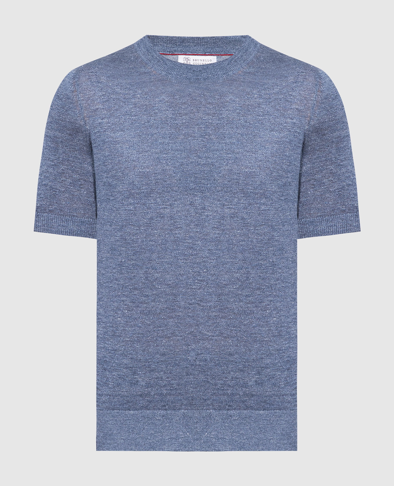 

Синяя меланжевая футболка, Синий, Футболки