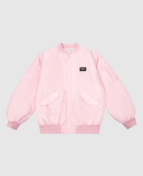 Dolce&Gabbana Дитячий рожевий бомбер L4JB5TG7M4O46