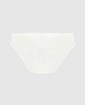 LA PERLA Дитячі білі трусики з мереживом 44727814