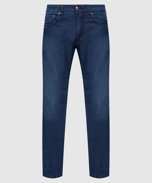 ISAIA Washed jeans DSSC02DJ116