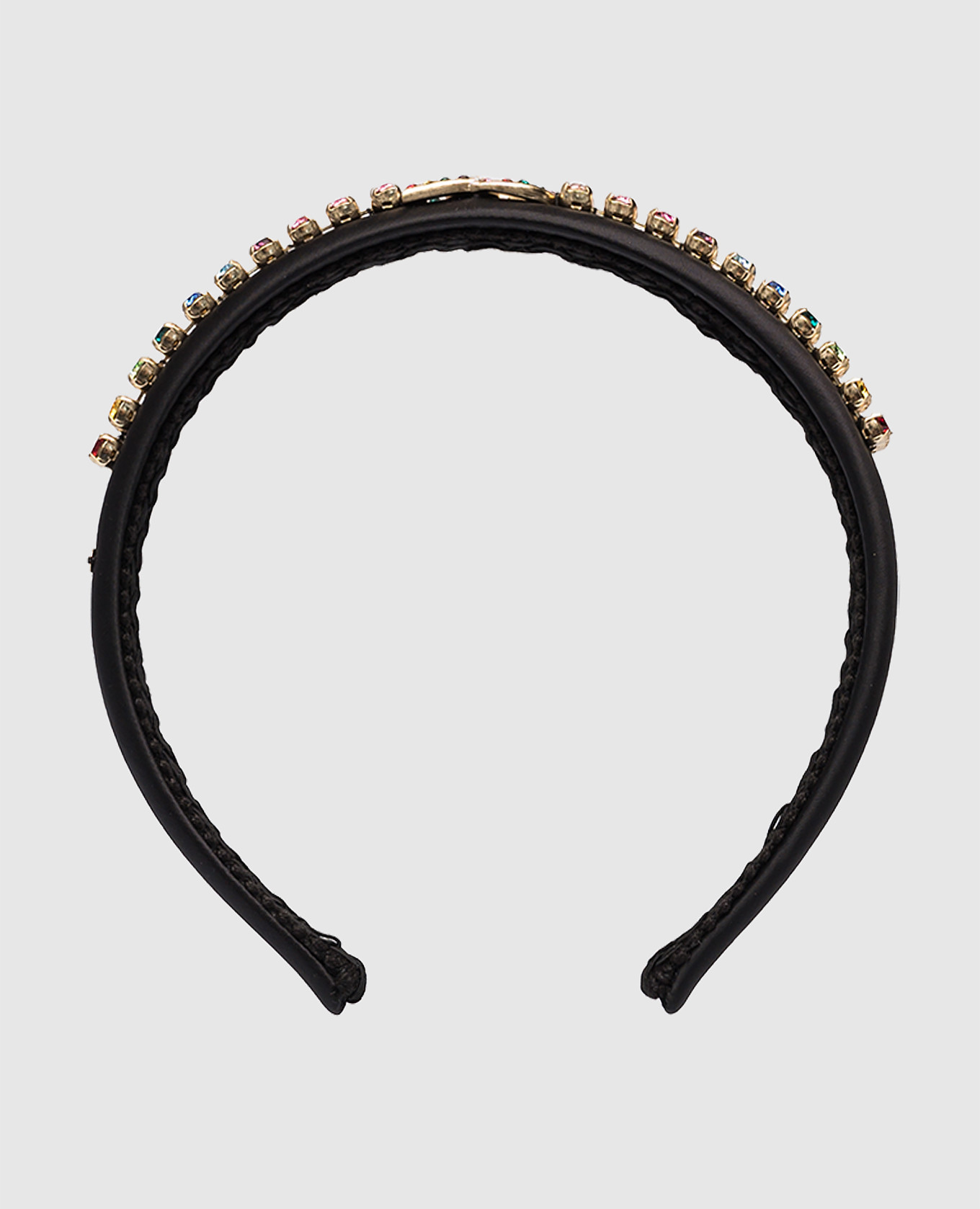 

Детский черный ободок с кристаллами, Аксессуары для волос