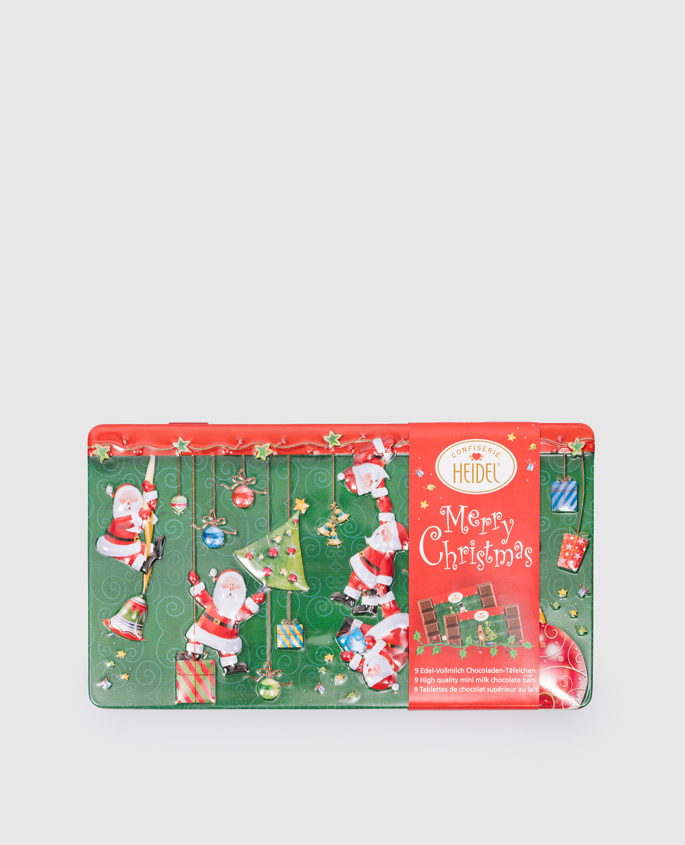 

Шоколадный набор Merry Christmas в подарочной упаковке, Зеленый, Десерты