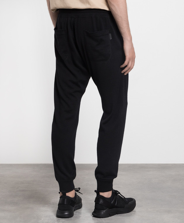 Tom Ford Black cashmere and silk joggers KAL002YMK015F23 image 4