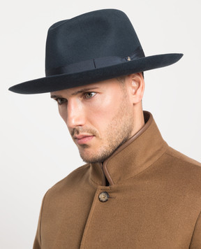 Borsalino Синій капелюх Amedeo 110757