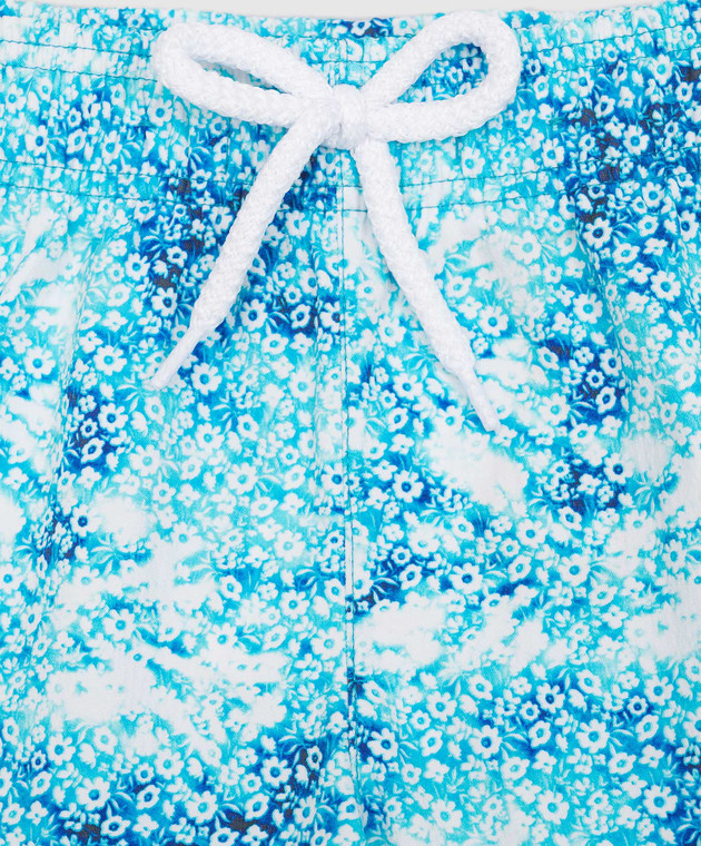 Vilebrequin Children's blue Gaya printed swim shorts GAYU3F71 image 3
