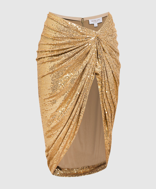 Michael Kors Golden skirt with sequins CSR7300026