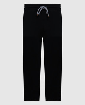 Brunello Cucinelli Чорні спортивні штани M0T353243G