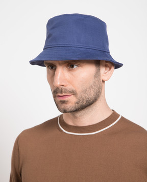 Borsalino Синя панама з логотипом B32089EC0054