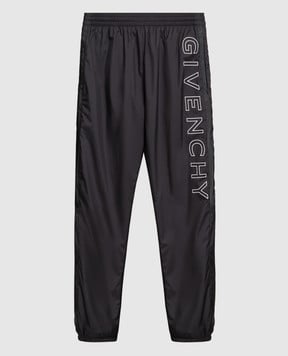 Givenchy Black Embroidered Leggings Givenchy