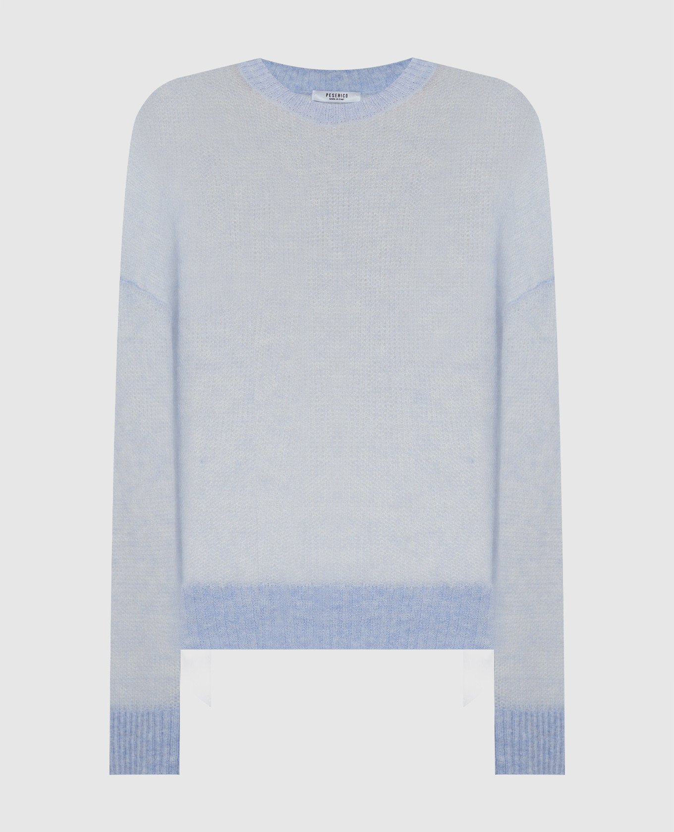 Blue jumper with wool