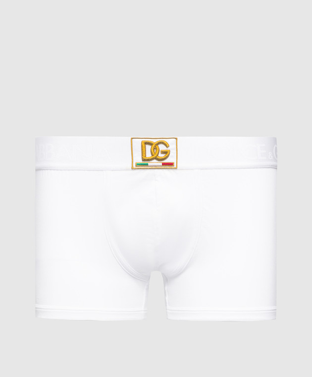 Dolce&Gabbana Boxer shorts with logo embroidery M4D77JFUEB0
