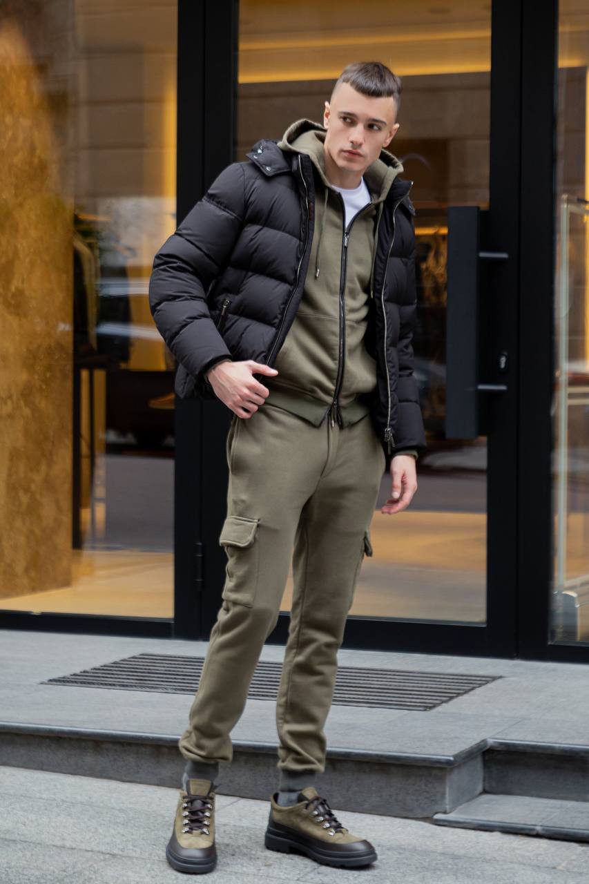 MooRER Спортивная кофта цвета хаки TARANLIL изображение 6