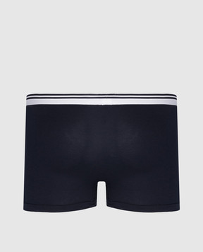 Zimmerli Сині труси-боксери Pure Comfort з логотипом 1721464