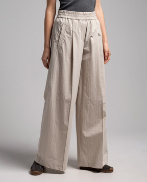 Brunello Cucinelli Серые брюки ML949P8531