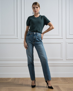Allude Зелений топ з кашеміру 23511171