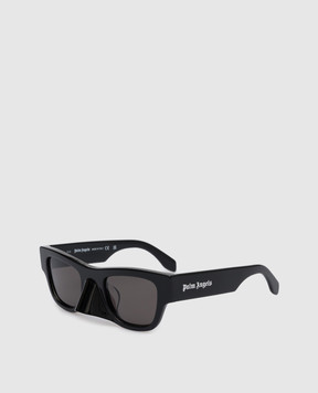 Palm Angels Черные очки Raymond PERI033S23PLA001