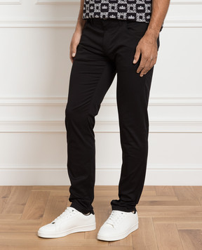 Dolce&Gabbana Чорні штани GY07LTFUFG6