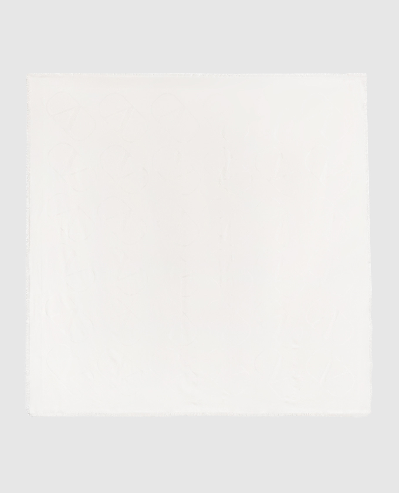 

Белый платок из шелка и шерсти в логотипе шаблон., Платки