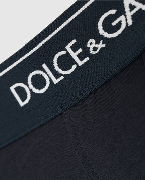 Dolce&Gabbana Набір синіх трусів-бріфів з логотипом M9C07JONN95