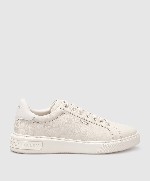 Bally Pink Leather Sneakers